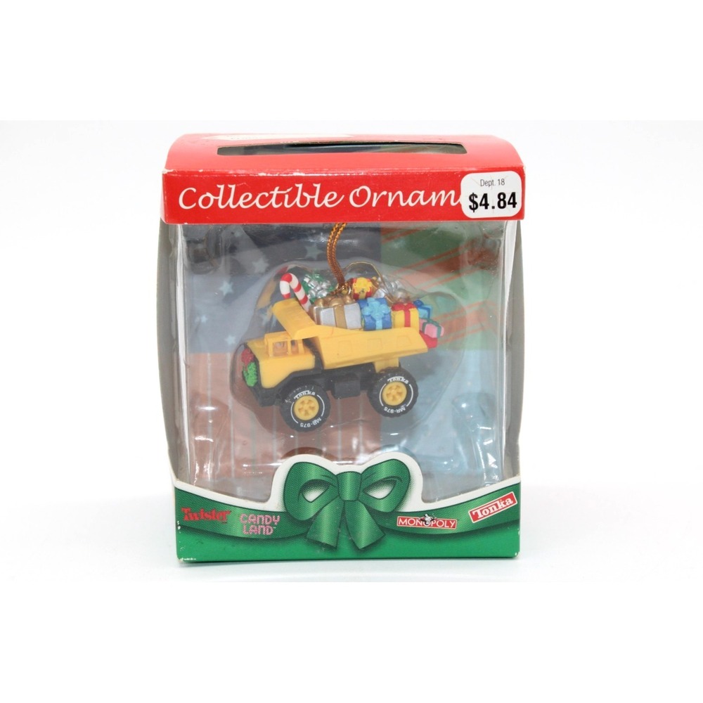 2004 Hasbro Tonka Dump Truck‎ Christmas Ornament #9431 Collectible NEW